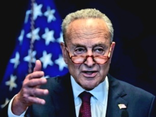 Chuck Schumer, Pemimpin Mayoritas Senat AS.