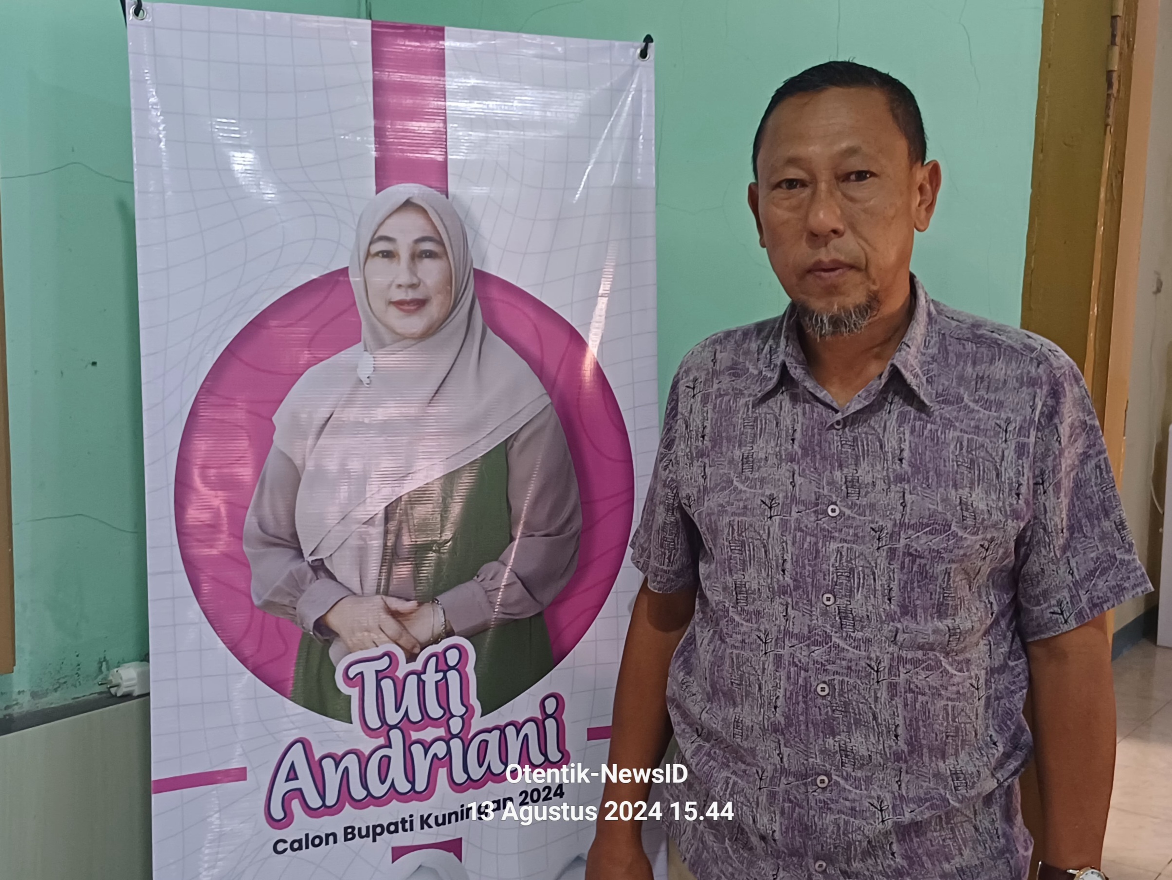 Trias Andriana, Penanggungjawab Tim Pemenangan Calon Bupati Tuti Andriani