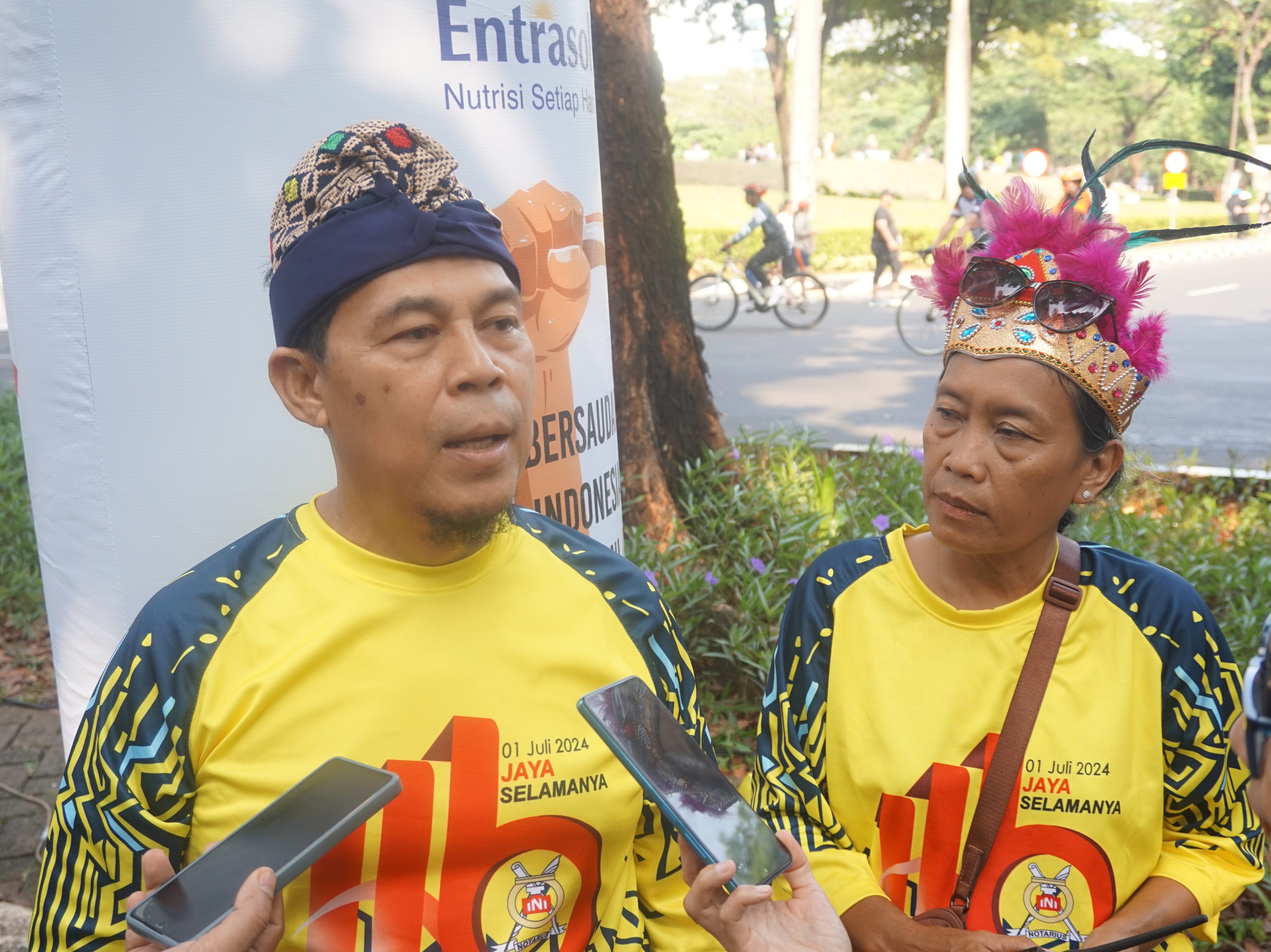 Yuliardy, Ketua Panitia Fun Walk Nasional INI.