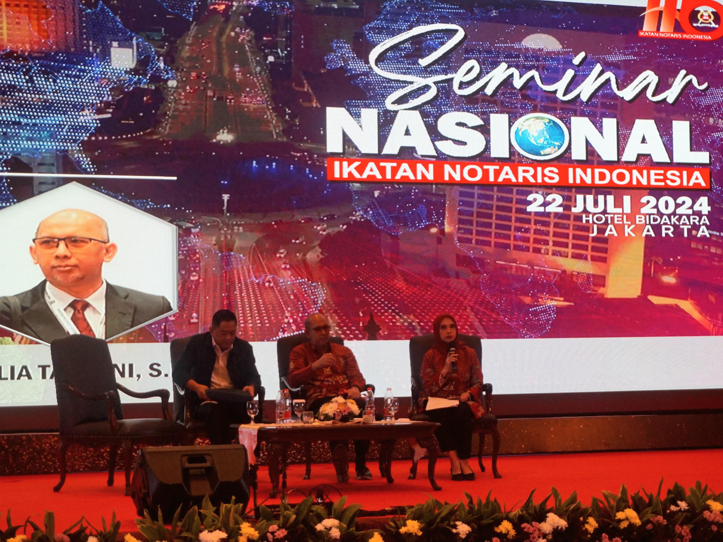 Narasumber Pemateri Seminar Nasional HUT INI-116 